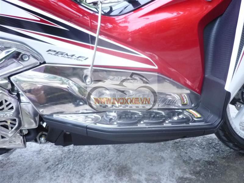 Phụ tùng inox Airblade 2011-Ốp 2 bên hông loại lớn